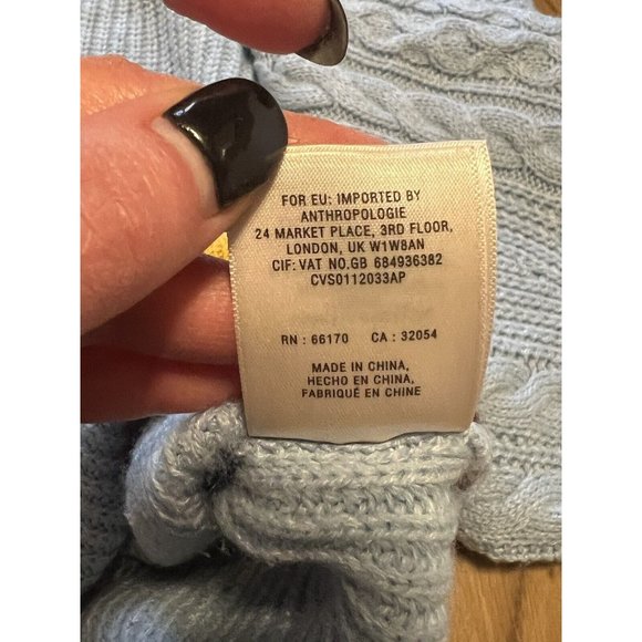 Anthropologie Womens Striped Slouchy Sweater Size Medium Pullover - Picture 13 of 14